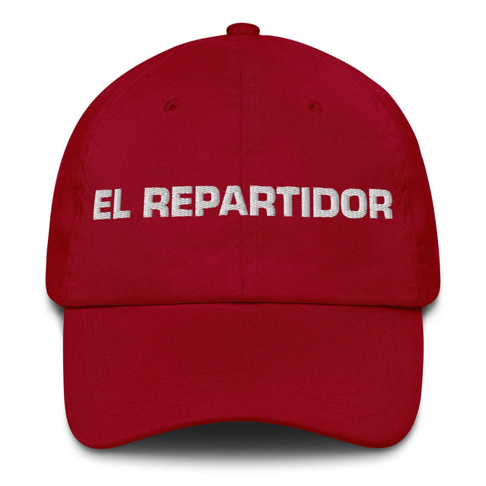 El Repartidor The Delivery Person Mexican Spanish Pride Gift Regalo Dad Hat Mexicada Cranberry