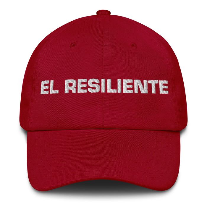 El Resiliente Resilient One Mexican Spanish Pride Gift Regalo Dad Hat - Mexicada