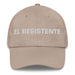 El Resistente The Resistent One Mexican Spanish Pride Gift Regalo Dad Hat - Mexicada