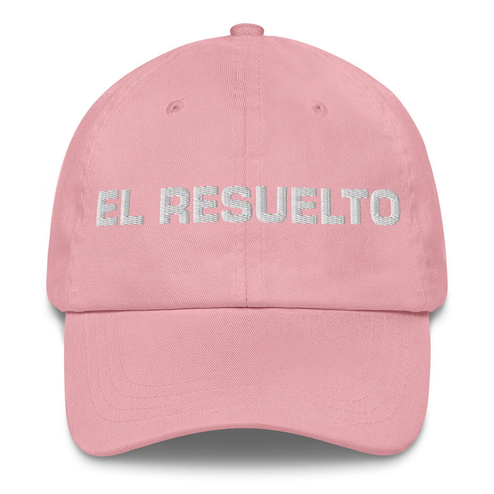 El Resuelto The Determined One Mexican Spanish Pride Gift Regalo Dad Hat - Mexicada