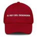 El Rey Del Desorden The Queen / King Of Chaos Mexican Spanish Pride Gift Regalo Dad Hat Mexicada Cranberry