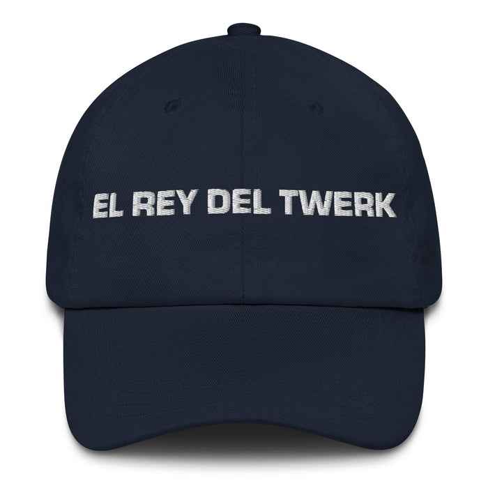 El Rey Del Twerk The Twerk Queen / King Mexican Spanish Pride Gift Regalo Dad Hat Mexicada Navy