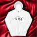 El Rey Exclusive Art Piece Home Office Work Mexican Spanish Pride Gift One-Of-A-Kind Unisex Hoodie | E6 Mexicada White / S