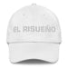 El Risueño The Smiley One Mexican Spanish Pride Gift Regalo Dad Hat Mexicada White