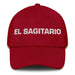 El Sagitario The Sagittarius Mexican Spanish Pride Gift Regalo Dad Hat Mexicada Cranberry