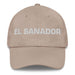 El Sanador The Healer Mexican Spanish Pride Gift Regalo Dad Hat Mexicada Stone