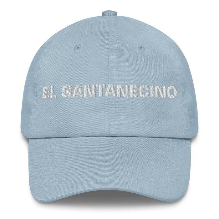 El Santanecino The Santa Ana Resident Mexican Spanish Pride Gift Regalo Dad Hat Mexicada Light Blue