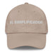 El Simplificador The Simplifier Mexican Spanish Pride Gift Regalo Dad Hat Mexicada Stone