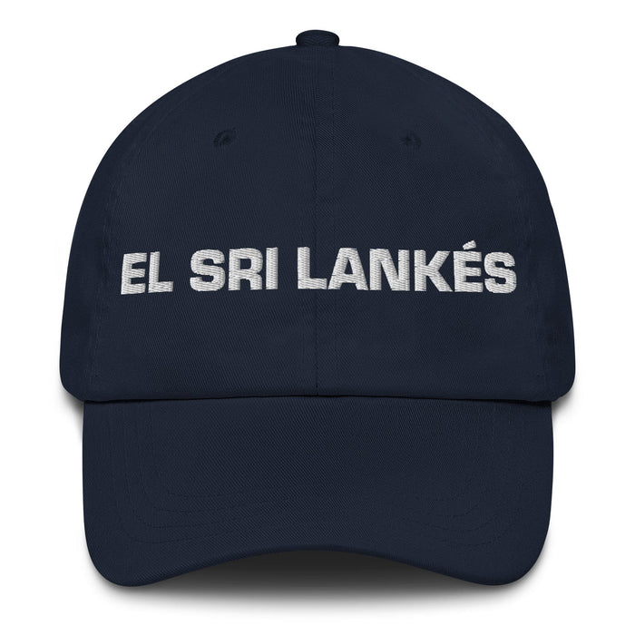 El Sri Lankés The Sri Lankan Mexican Spanish Pride Gift Regalo Dad Hat Mexicada Navy