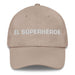 El Súperhéroe The Superhero Mexican Spanish Pride Gift Regalo Dad Hat Mexicada Stone