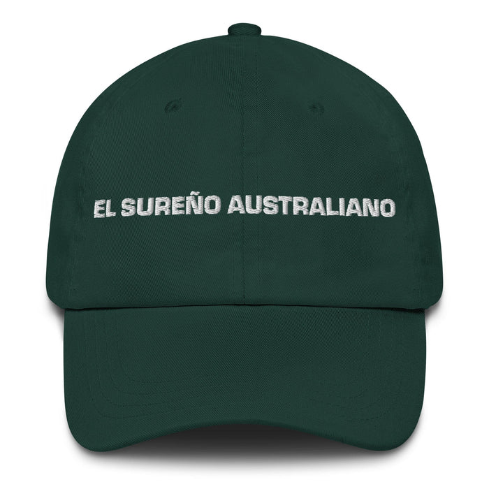 El Sureño Australiano The South Australian Mexican Spanish Pride Gift Regalo Dad Hat Mexicada Spruce