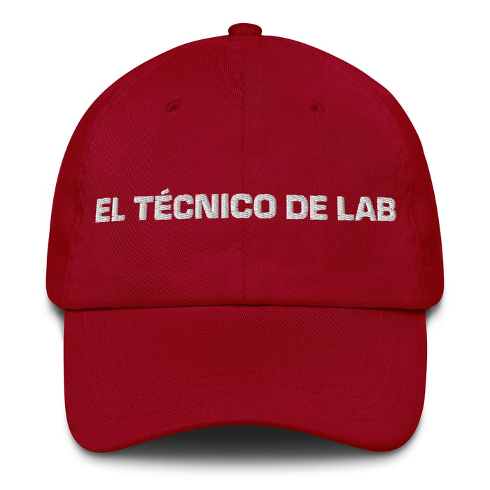 El Técnico De Lab The Lab Technician Mexican Spanish Pride Gift Regalo Dad Hat - Mexicada