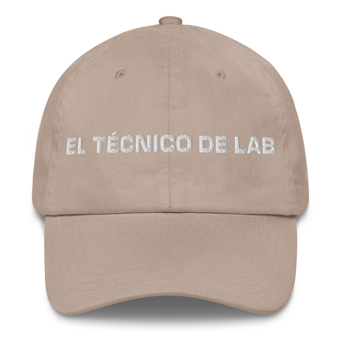 El Técnico De Lab The Lab Technician Mexican Spanish Pride Gift Regalo Dad Hat - Mexicada