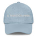 El Tegucigalpeño The Tegucigalpa Resident Mexican Spanish Pride Gift Regalo Dad Hat Mexicada Light Blue