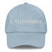 El Telefonista The Operator Mexican Spanish Pride Gift Regalo Dad Hat Mexicada Light Blue