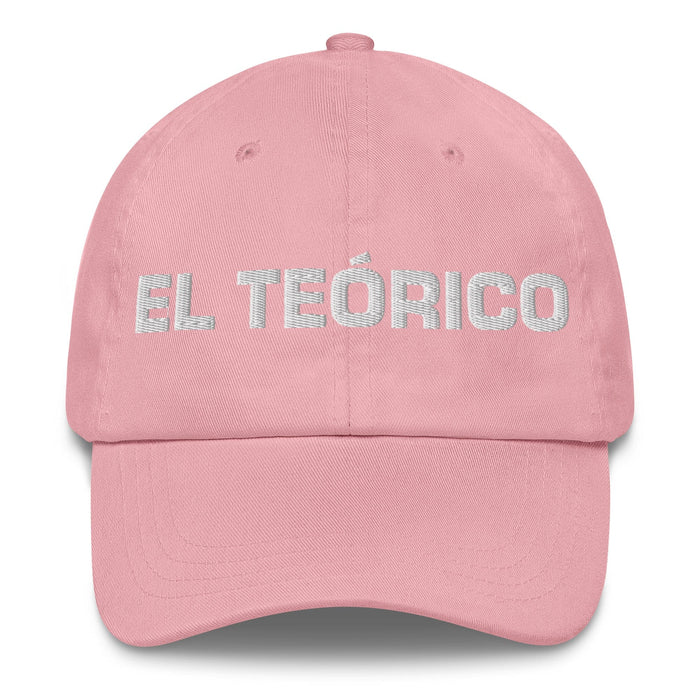 El Teórico The Theorist Mexican Spanish Pride Gift Regalo Dad Hat Mexicada Pink