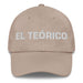 El Teórico The Theorist Mexican Spanish Pride Gift Regalo Dad Hat Mexicada Stone