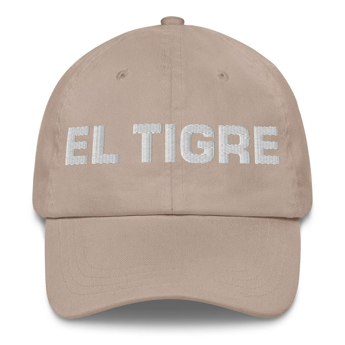 El Tigre The Tiger Mexican Spanish Pride Gift Regalo Dad Hat - Mexicada