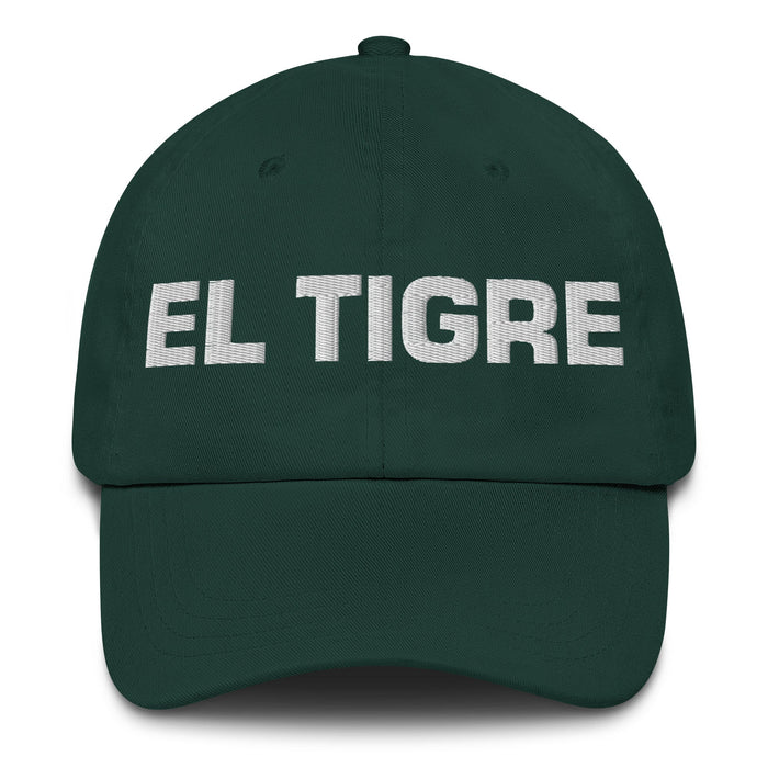 El Tigre The Tiger Mexican Spanish Pride Gift Regalo Dad Hat - Mexicada