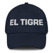 El Tigre The Tiger Mexican Spanish Pride Gift Regalo Dad Hat Mexicada Navy