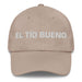 El Tío Bueno The Hot One Mexican Spanish Pride Gift Regalo Dad Hat Mexicada Stone