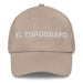 El Topografo The Surveyor Mexican Spanish Pride Gift Regalo Dad Hat - Mexicada