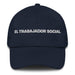 El Trabajador Social The Social Worker Mexican Spanish Pride Gift Regalo Dad Hat - Mexicada