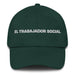 El Trabajador Social The Social Worker Mexican Spanish Pride Gift Regalo Dad Hat - Mexicada