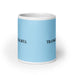 El Transcendentalista The Transcendentalist Funny Home Office Work Coffee Mug Mexican Spanish Pride Gift White Glossy Cup Sky Blue Card Mug Mexicada