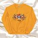 El Trendy Exclusive Art Piece Home Office Work Mexican Spanish Pride Gift One-Of-A-Kind Unisex Sweatshirt | E13 Mexicada Gold / S