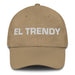 El Trendy The Trendy One Mexican Spanish Pride Gift Regalo Dad Hat Mexicada Khaki