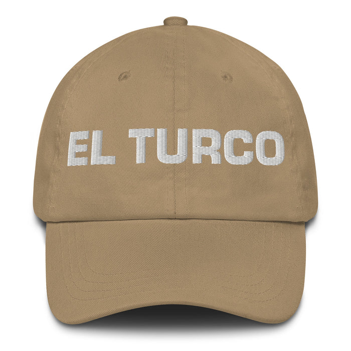 El Turco The Turkish Mexican Spanish Pride Gift Regalo Dad Hat - Mexicada