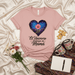 El Universo Empieza en Mamá T-Shirt, Camiseta de Corazón de Galaxia Floral para Mamá, Regalo del Día de la Madre en Español, Ropa para Madres, Playera Unisex Rosa Mexicada
