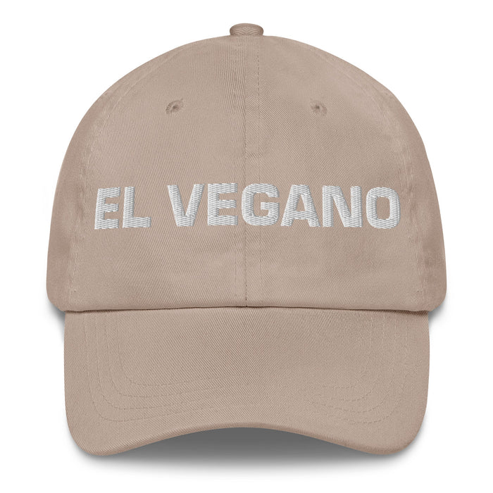 El Vegano The Vegan Mexican Spanish Pride Gift Regalo Dad Hat - Mexicada