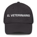 El Veterinario The Veterinarian Mexican Spanish Pride Gift Regalo Dad Hat Mexicada Dark Grey