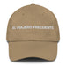 El Viajero Frecuente The Frequent Traveler Mexican Spanish Pride Gift Regalo Dad Hat Mexicada Khaki