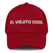 El Viejito Cool The Cool Grandma / Grandpa Mexican Spanish Pride Gift Regalo Dad Hat Mexicada Cranberry