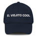 El Viejito Cool The Cool Grandma / Grandpa Mexican Spanish Pride Gift Regalo Dad Hat Mexicada Navy