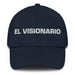 El Visionario The Visionary Mexican Spanish Pride Gift Regalo Dad Hat Mexicada Navy