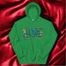 El Vivo Exclusive Art Piece Home Office Work Mexican Spanish Pride Gift One-Of-A-Kind Unisex Hoodie | E2 Mexicada Irish Green / S