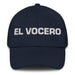 El Vocero The Spokesperson Mexican Spanish Pride Gift Regalo Dad Hat Mexicada Navy