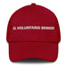 El Voluntario Senior The Senior Volunteer Mexican Spanish Pride Gift Regalo Dad Hat Mexicada Cranberry