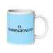 El Washingtoniano The Washingtonian (D.C.) Funny Home Office Work Coffee Mug Mexican Spanish Pride Gift White Glossy Cup Sky Blue Card Mug Mexicada 20 oz