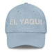 El Yaqui The Yaqui Mexican Spanish Pride Gift Regalo Dad Hat Mexicada Light Blue