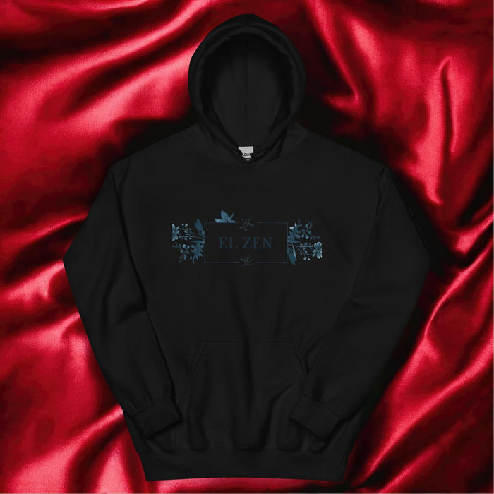 El Zen Exclusive Art Piece Home Office Work Mexican Spanish Pride Gift One-Of-A-Kind Unisex Hoodie | E9 Mexicada Black / S