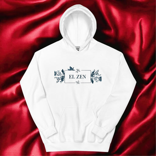 El Zen Exclusive Art Piece Home Office Work Mexican Spanish Pride Gift One-Of-A-Kind Unisex Hoodie | E9 Mexicada White / S