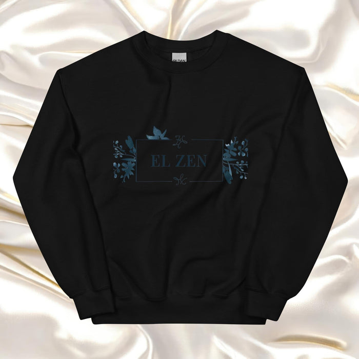 El Zen Exclusive Art Piece Home Office Work Mexican Spanish Pride Gift One-Of-A-Kind Unisex Sweatshirt | E9 Mexicada Black / S