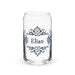 Elian Exclusive Name Art Piece Can-Shaped Glass Home Office Work Mexican Spanish Pride Gift Cup One-Of-A-Kind Calligraphy Glass | E23 Mexicada 16 oz (No Lid No Straw)