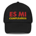 Embroidered Es Mi Cumpleanos It's My Birthday Funny Party Supplies Dad Hat Mexicada Black