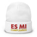 Embroidered Es Mi Cumpleanos It's My Birthday Funny Party Supplies Beanie - Mexicada